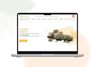 Création de site e-commerce de CBD
