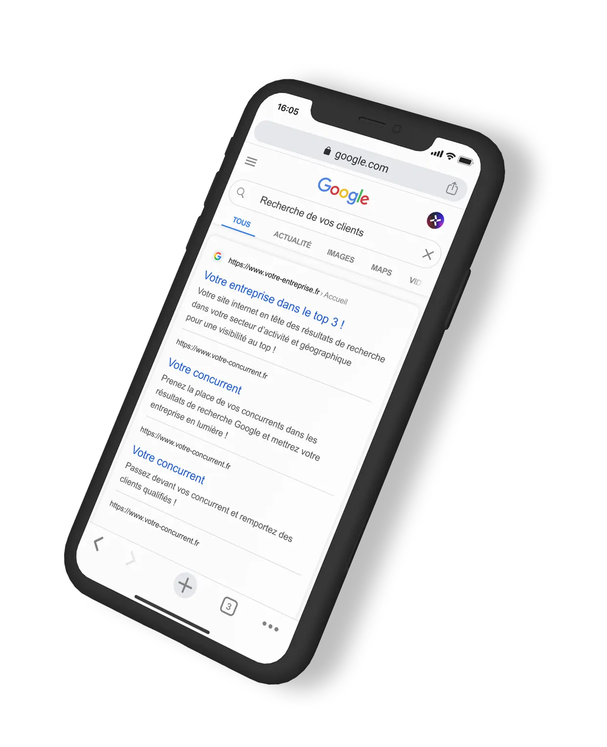 Positionnez vous en première place sur Google