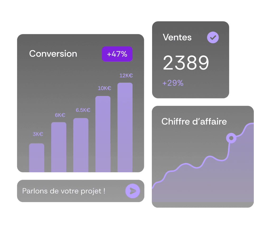 Nous créons votre site e-commerce
